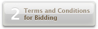 Terms and Conditions for Bidding
